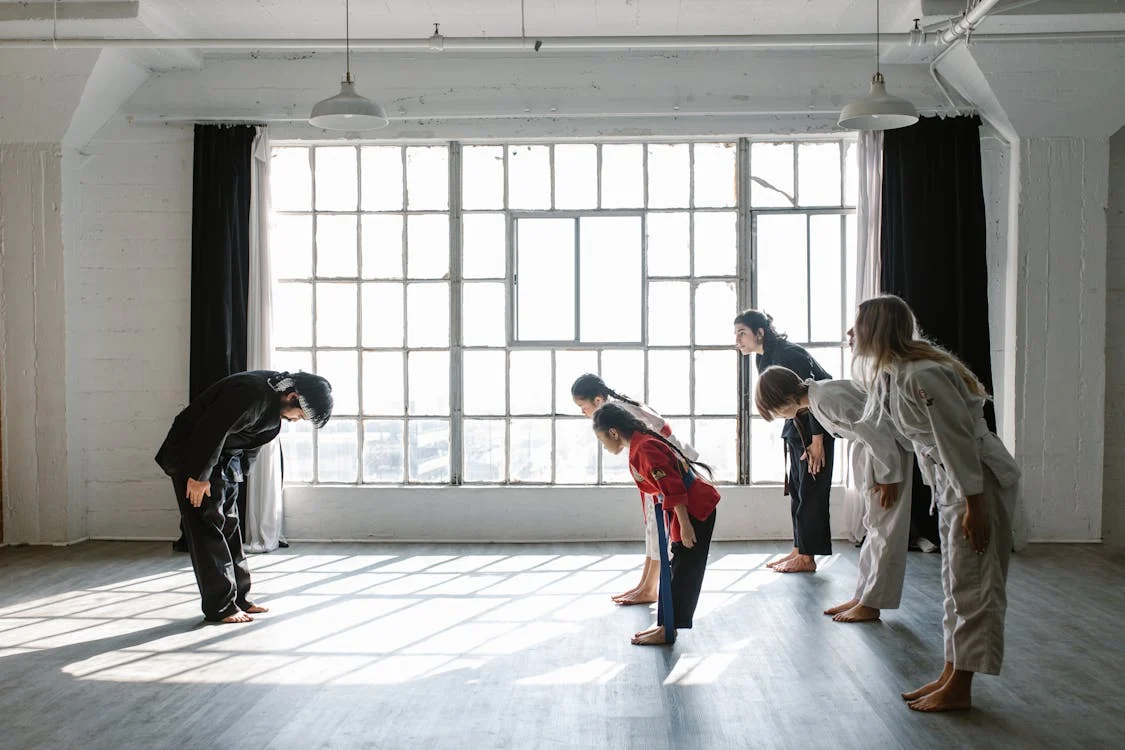 Kids martial arts training